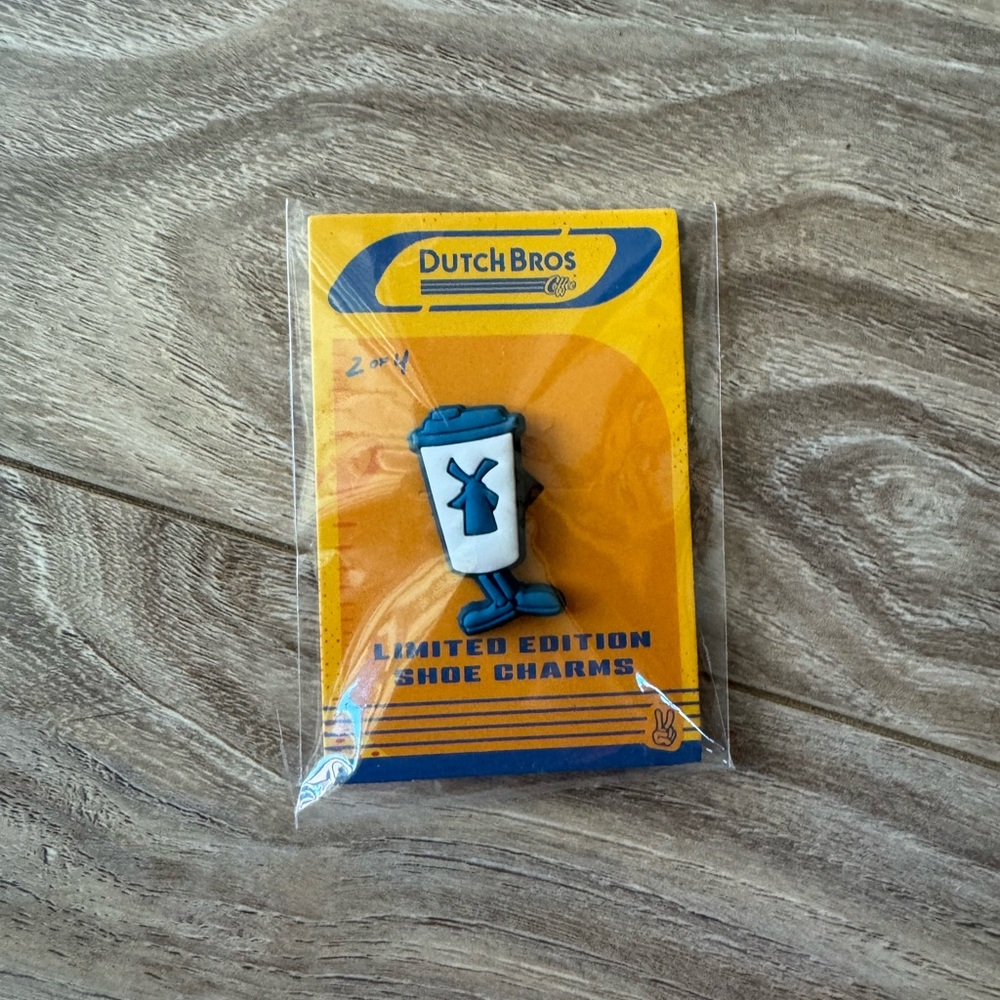 Dutch Bros Shoe Charm